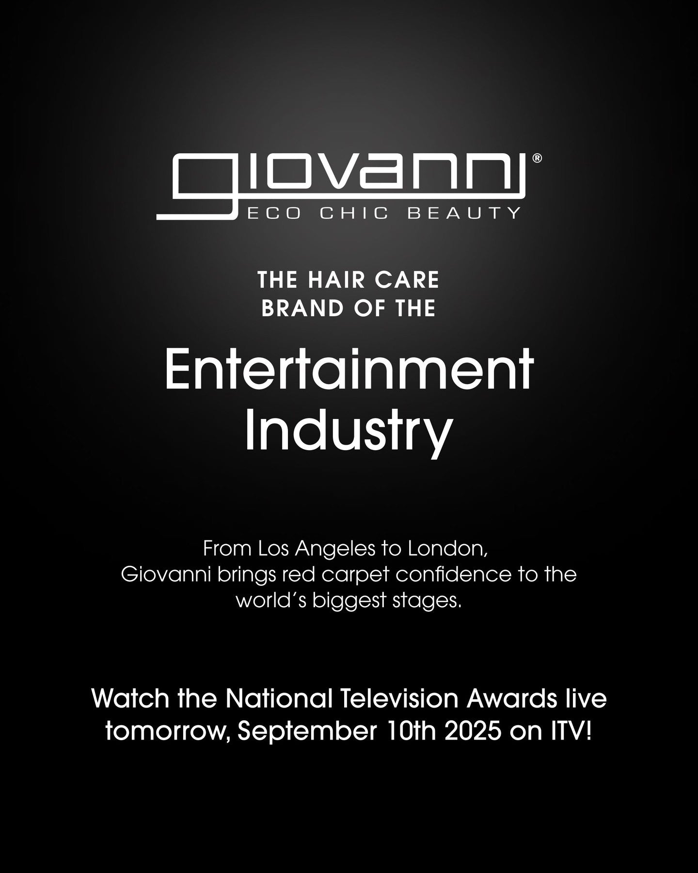 Giovanni hair care brand of the entertainment industry